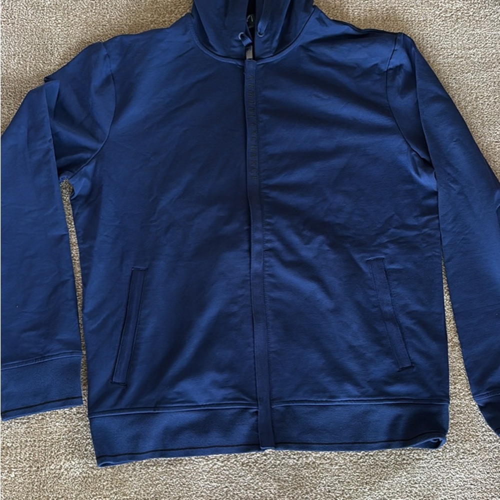 Armani Exchange zip up hoodie